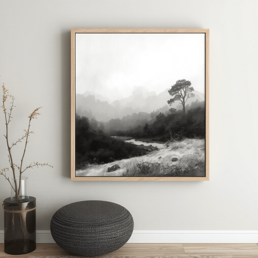 La rivière dans la vallée